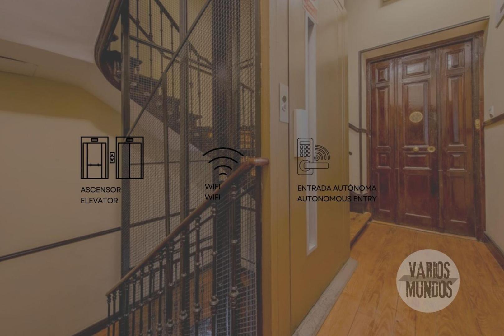 Premium Apt 10Pax En Plaza Espana-Gran Via Madrid Kültér fotó